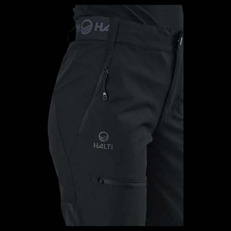 Halti Pallas Women's X-stretch Lite Capri pants Svart