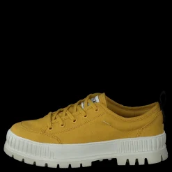 Palladium Pallashock Lo Org 2 Spicy Mustard Brun Sale