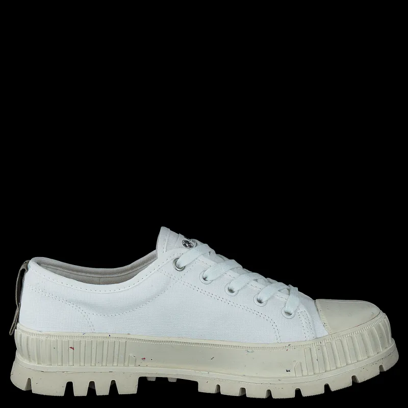 Clearance Palladium Pallashock Lo Org Star White Vit