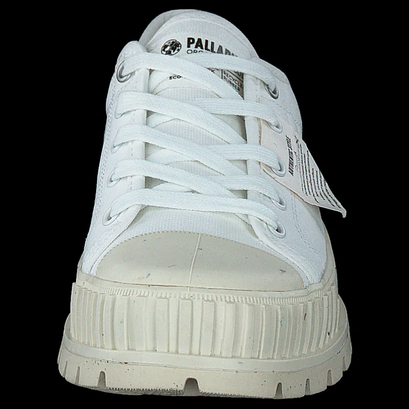 Clearance Palladium Pallashock Lo Org Star White Vit