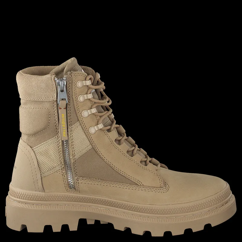 Discount Palladium Pallatrooper Tact Caramel Beige och Brun