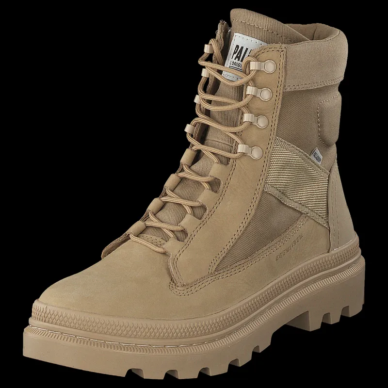 Discount Palladium Pallatrooper Tact Caramel Beige och Brun