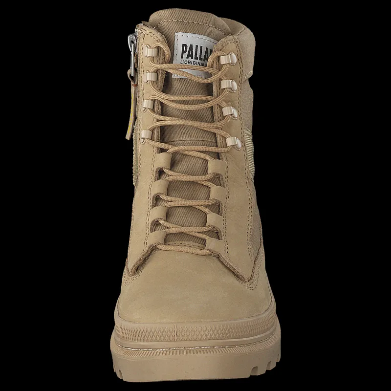 Discount Palladium Pallatrooper Tact Caramel Beige och Brun