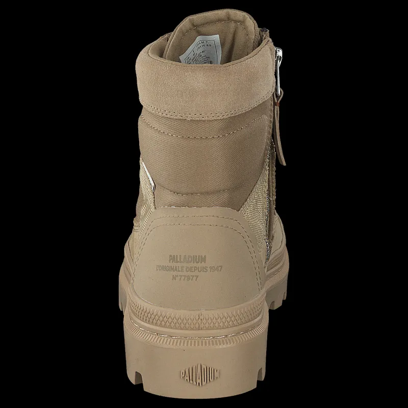 Discount Palladium Pallatrooper Tact Caramel Beige och Brun
