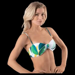 Rip Curl Palm Bay Bandeau White Vit Hot