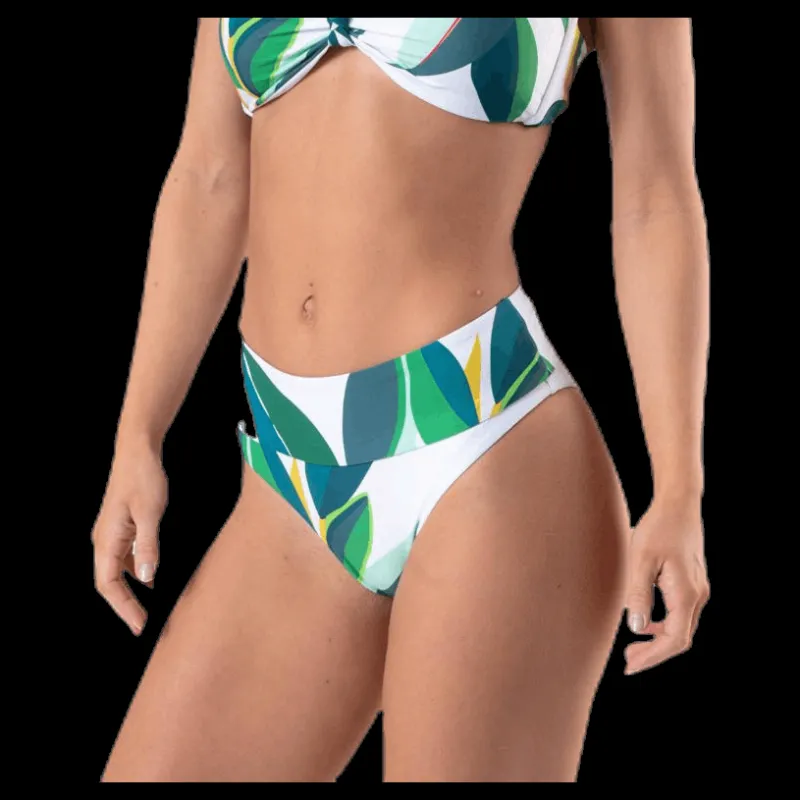 Rip Curl Palm Bay High Waist Cheeky White Vit Best