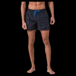 Happy Socks Palm Beach Swim Shorts Black Svart New
