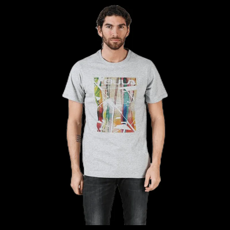 Bula Palm Tee Grey Grå Discount