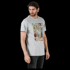 Bula Palm Tee Grey Grå Discount