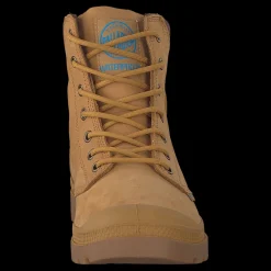 Palladium Pampa Cuff Wp Lux Amber Gold Guld och Brun