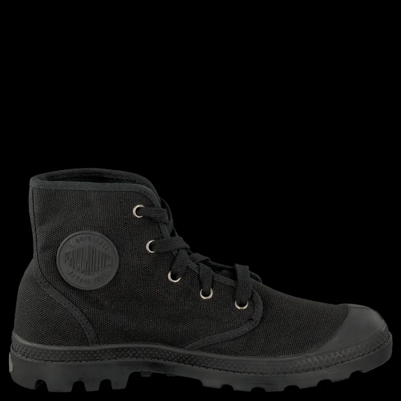 Online Palladium Pampa Hi Ladies Black Svart