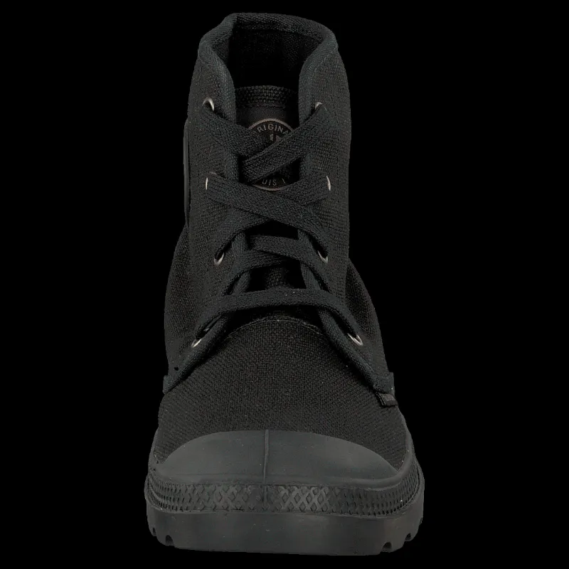 Online Palladium Pampa Hi Ladies Black Svart