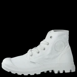 Online Palladium Pampa Hi Ladies Star White Vit