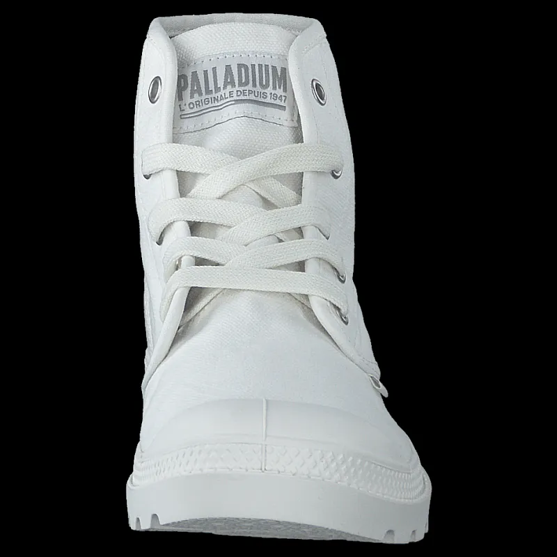 Online Palladium Pampa Hi Ladies Star White Vit
