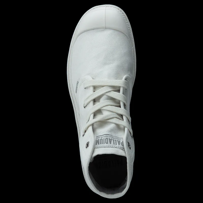 Online Palladium Pampa Hi Ladies Star White Vit