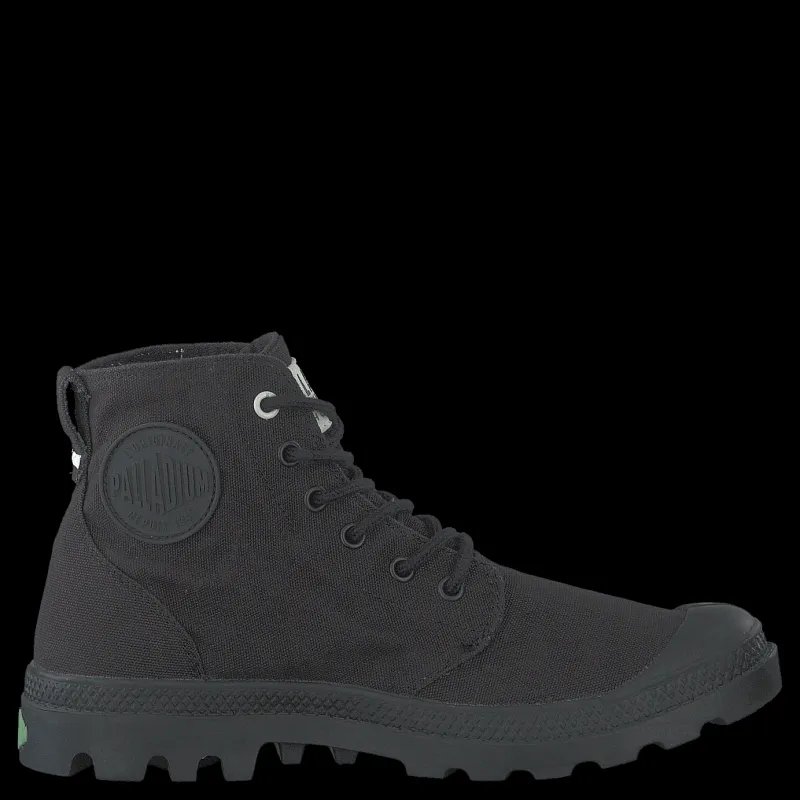 Palladium Pampa Hi Organic Black Svart Best