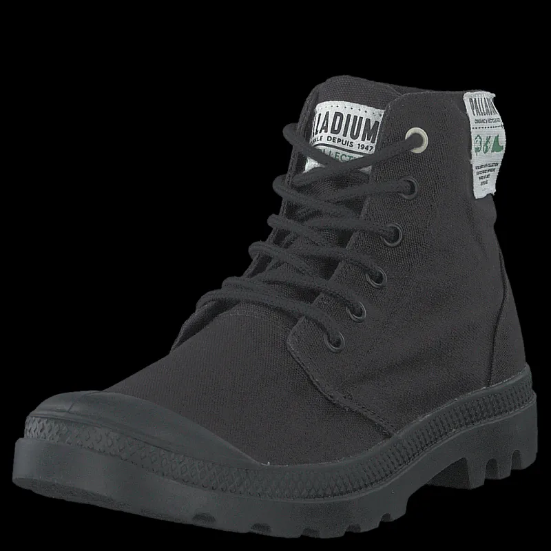 Palladium Pampa Hi Organic Black Svart Best