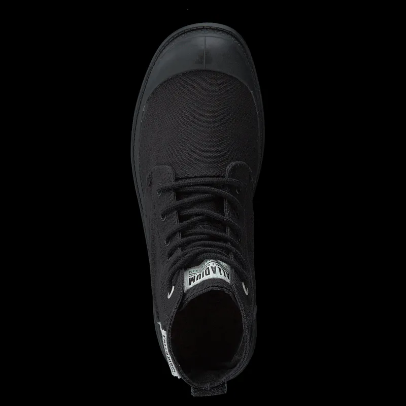 Palladium Pampa Hi Organic Black Svart Best