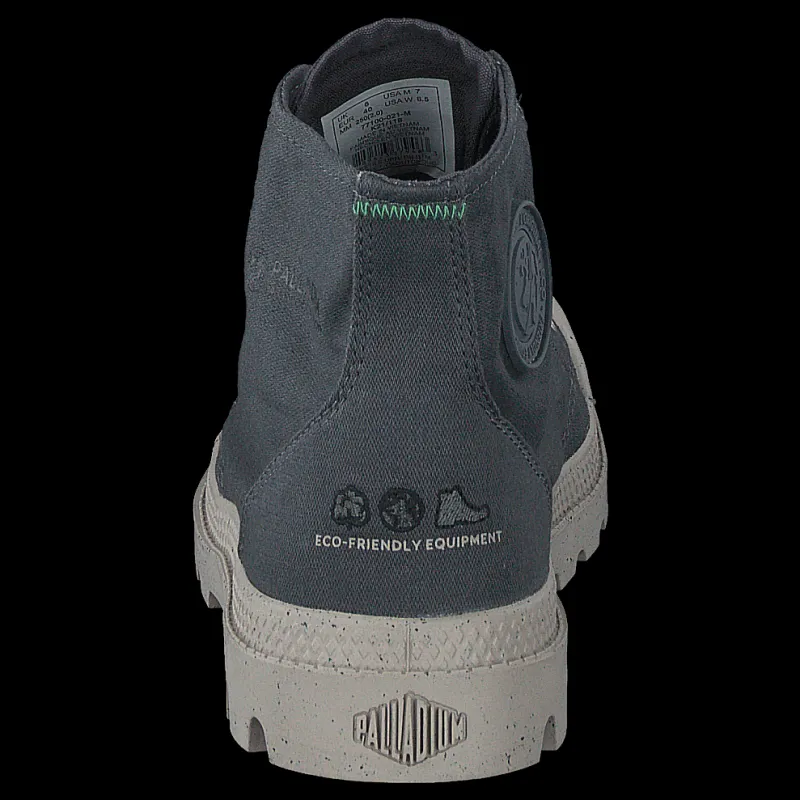 Palladium Pampa Hi Organic Ii Asphalt Grå Hot