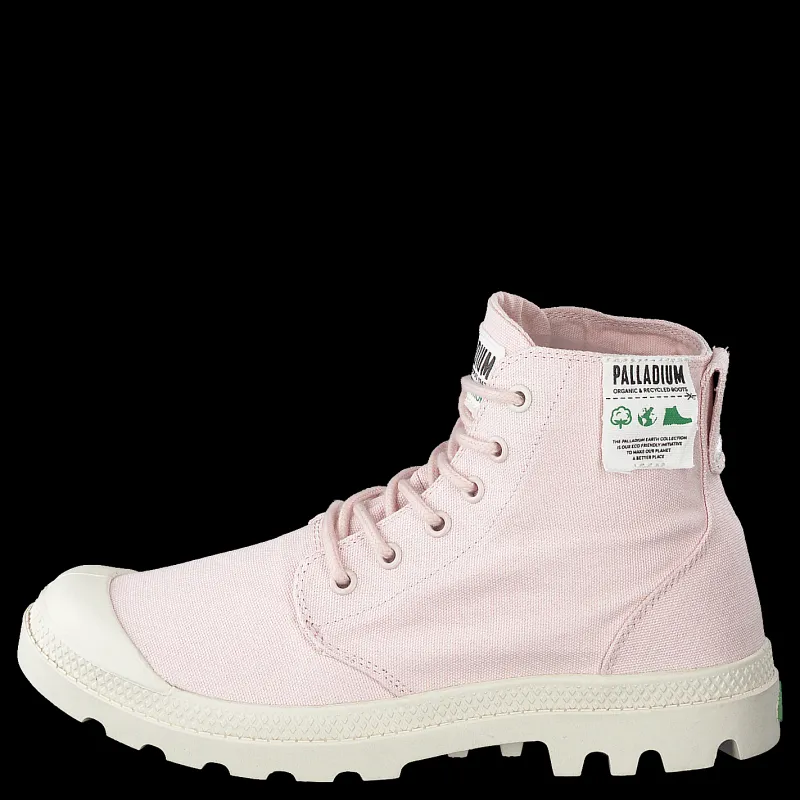 Clearance Palladium Pampa Hi Organic Peach Blush Grå