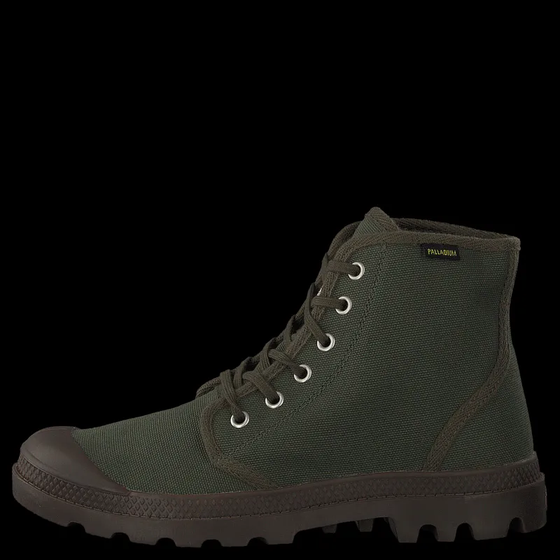 Palladium Pampa Hi Original Olive Night Grön Outlet