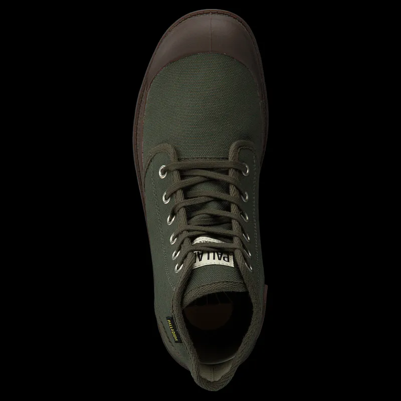 Palladium Pampa Hi Original Olive Night Grön Outlet