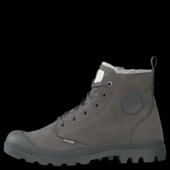 Palladium Pampa Hi Wool Zip Cloudburst Grå