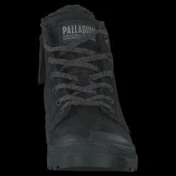 Outlet Palladium Pampa Hi Zip Wl Black/black Svart