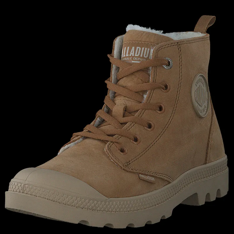 Palladium Pampa Hi Zip Wl Dear Brown Brun Outlet