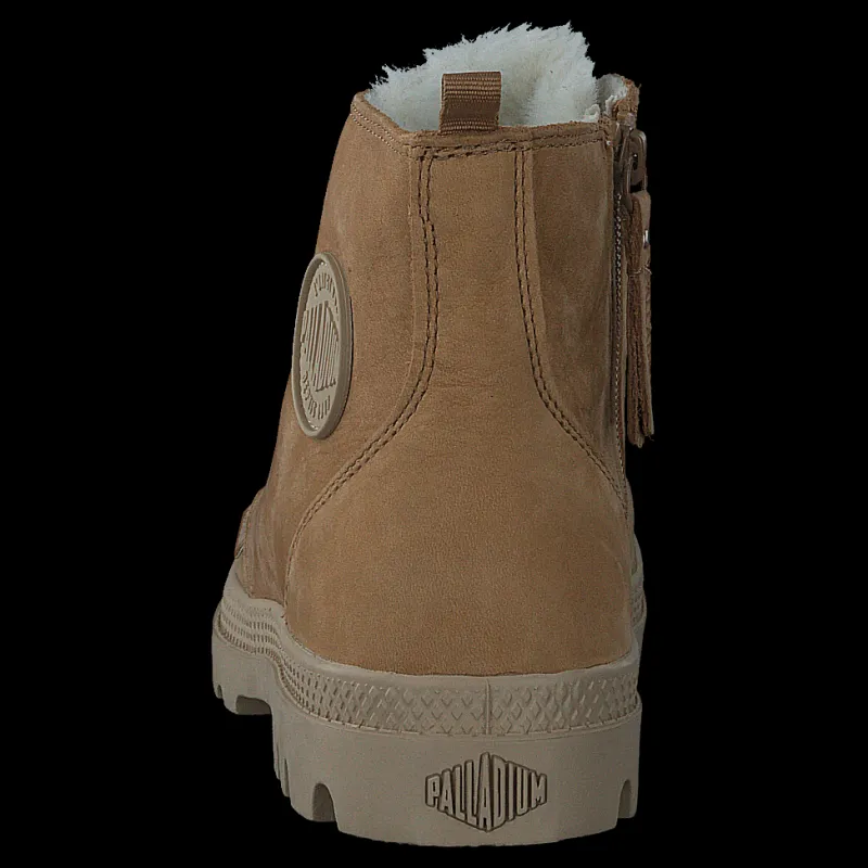 Palladium Pampa Hi Zip Wl Dear Brown Brun Outlet