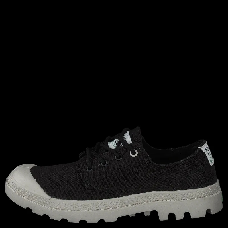 Palladium Pampa Ox Organic Black Svart Online