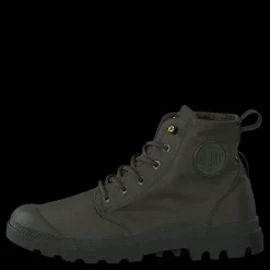 Palladium Pampa Rcycl Wp+ Olive Night Grå och Grön Hot