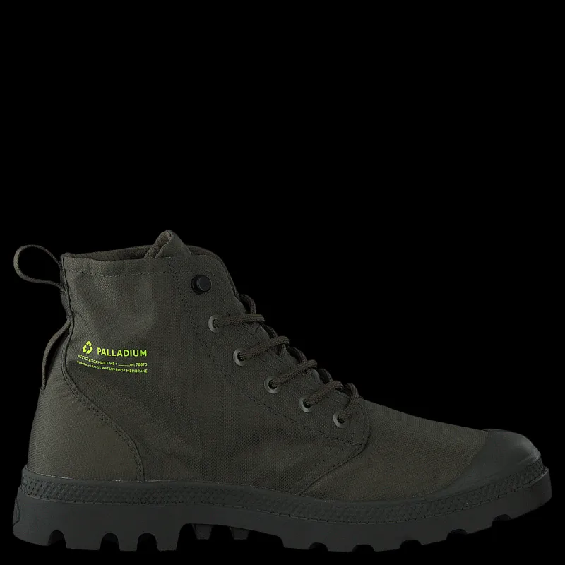 Palladium Pampa Rcycl Wp+ Olive Night Grå och Grön Hot