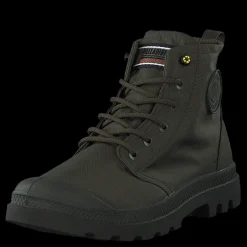Palladium Pampa Rcycl Wp+ Olive Night Grå och Grön Hot