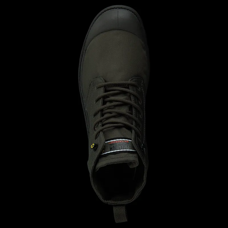 Palladium Pampa Rcycl Wp+ Olive Night Grå och Grön Hot
