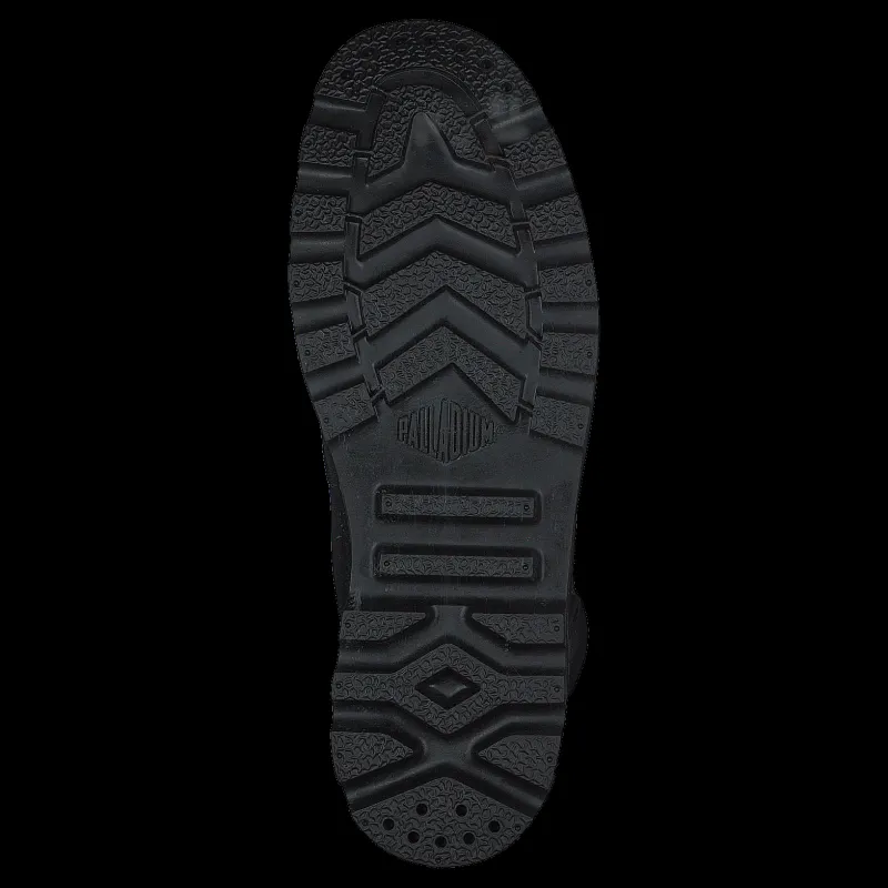 Clearance Palladium Pampa Shield Wp+ Lth Black Svart