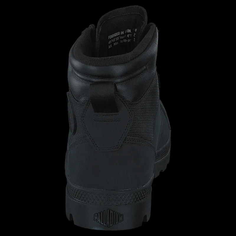 Outlet Palladium Pampa Shield Wp+ Lux Black/black Svart