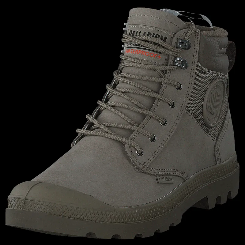 Discount Palladium Pampa Shield Wp+ Lux Dune Grå