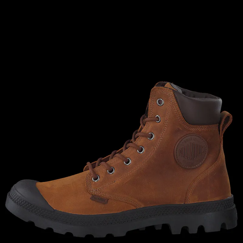 Best Palladium Pampa Sport Cuff WP LUX Sunrise Brun
