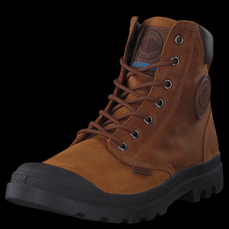 Best Palladium Pampa Sport Cuff WP LUX Sunrise Brun