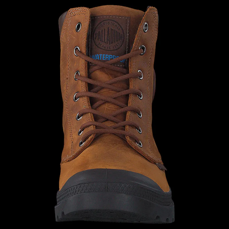 Best Palladium Pampa Sport Cuff WP LUX Sunrise Brun