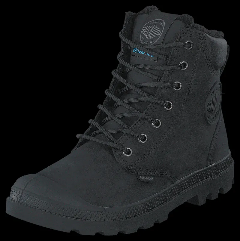 Online Palladium Pampa Sport Cuff Wps Black/black Svart