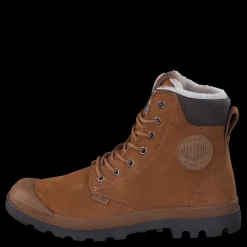 Clearance Palladium Pampa Sport Cuff WPS Mahogany Brun