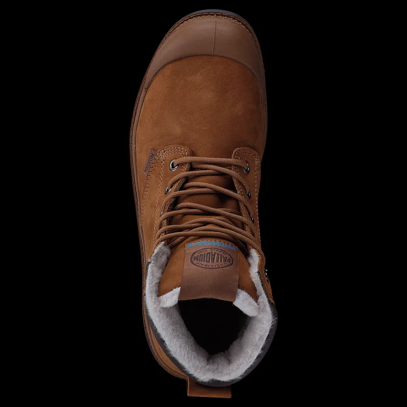 Clearance Palladium Pampa Sport Cuff WPS Mahogany Brun