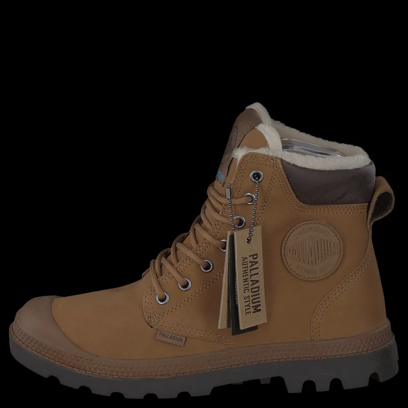 Palladium Pampa Sport Cuff Wps Mahogany Brun Clearance