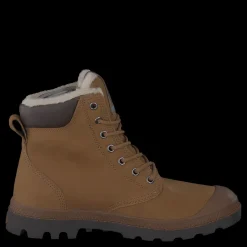 Palladium Pampa Sport Cuff Wps Mahogany Brun Clearance