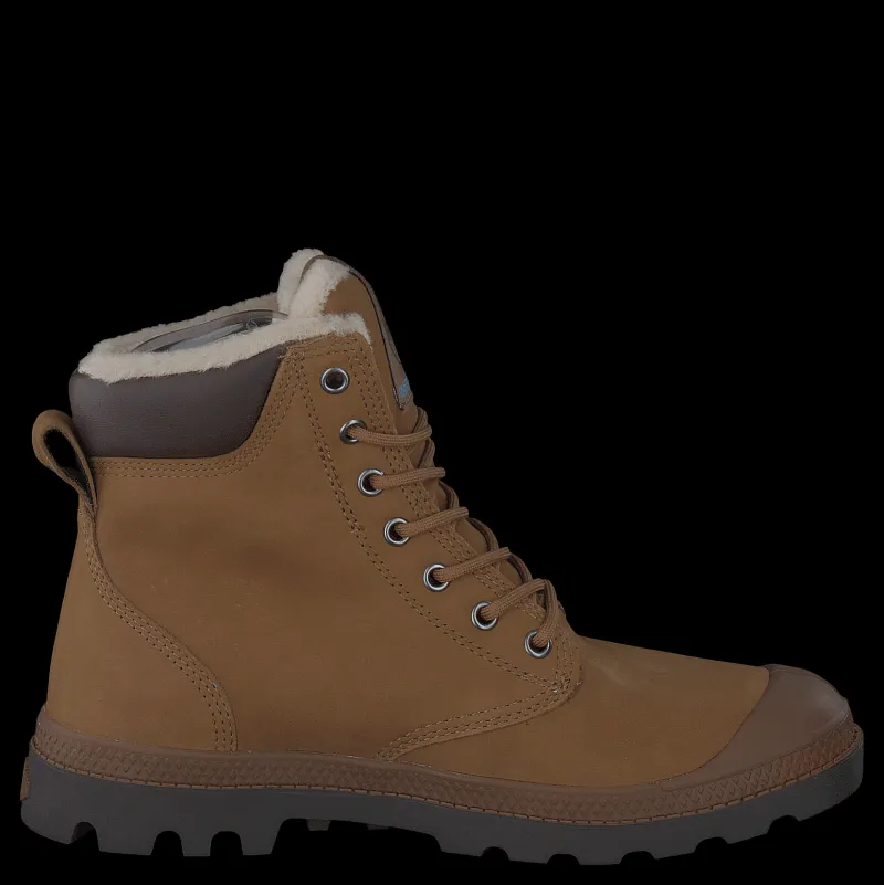 Palladium Pampa Sport Cuff Wps Mahogany Brun Clearance