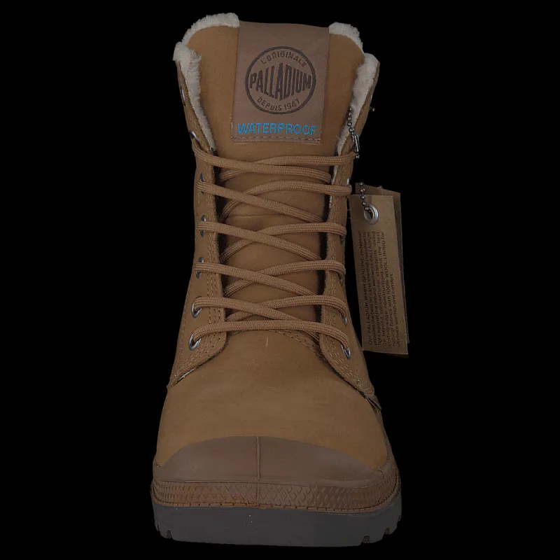 Palladium Pampa Sport Cuff Wps Mahogany Brun Clearance