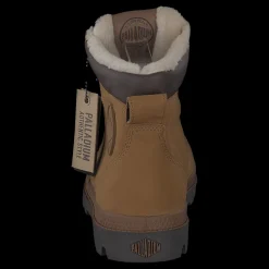 Palladium Pampa Sport Cuff Wps Mahogany Brun Clearance