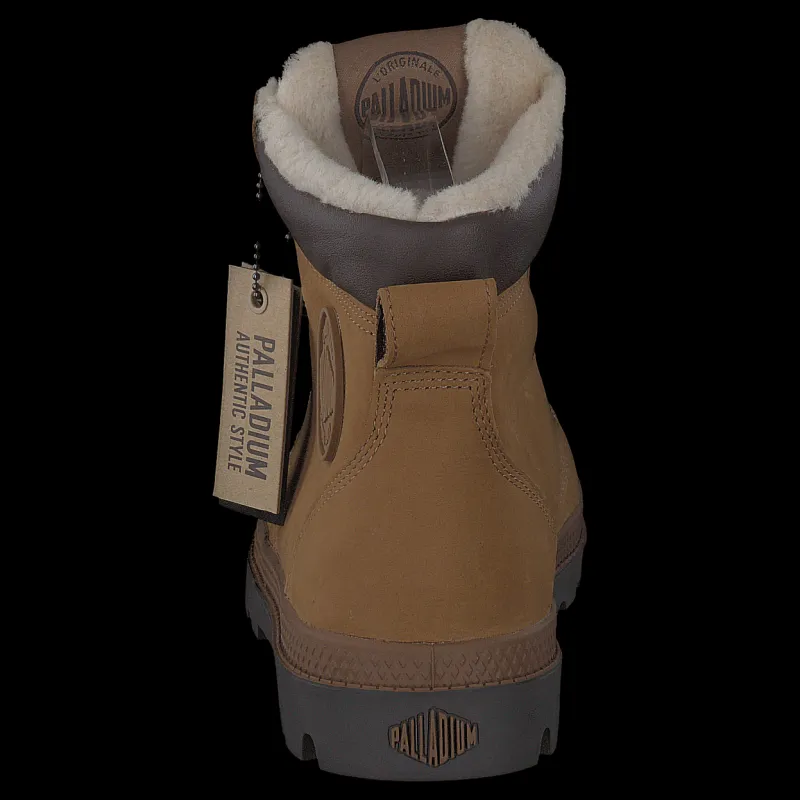 Palladium Pampa Sport Cuff Wps Mahogany Brun Clearance